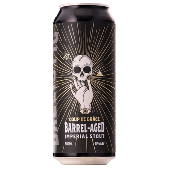Barrel Aged Imperial Stout Coup De Grace Can 500ml (7670573760730)