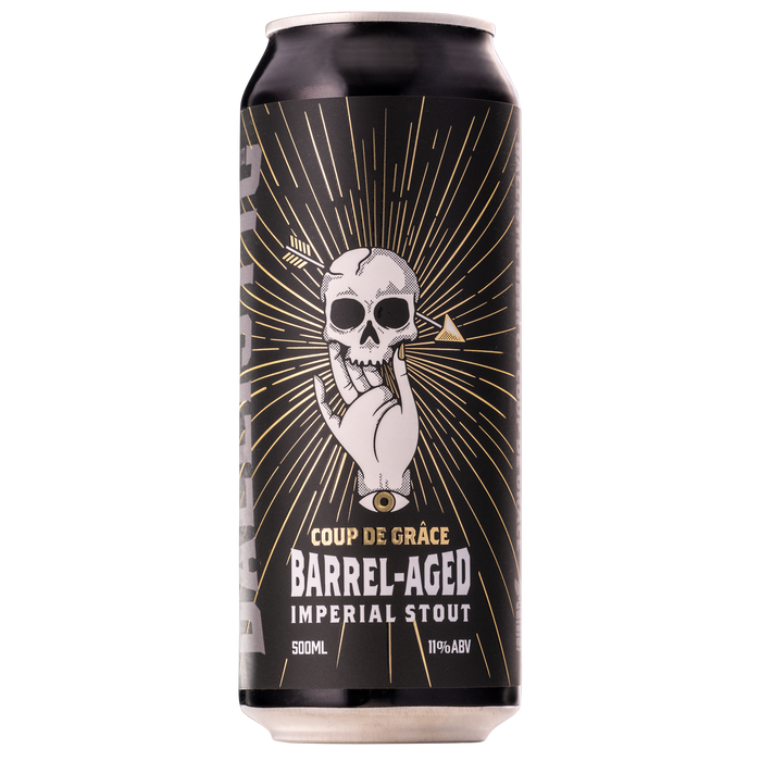 Barrel Aged Imperial Stout Coup De Grace Can 500ml (7670573760730)